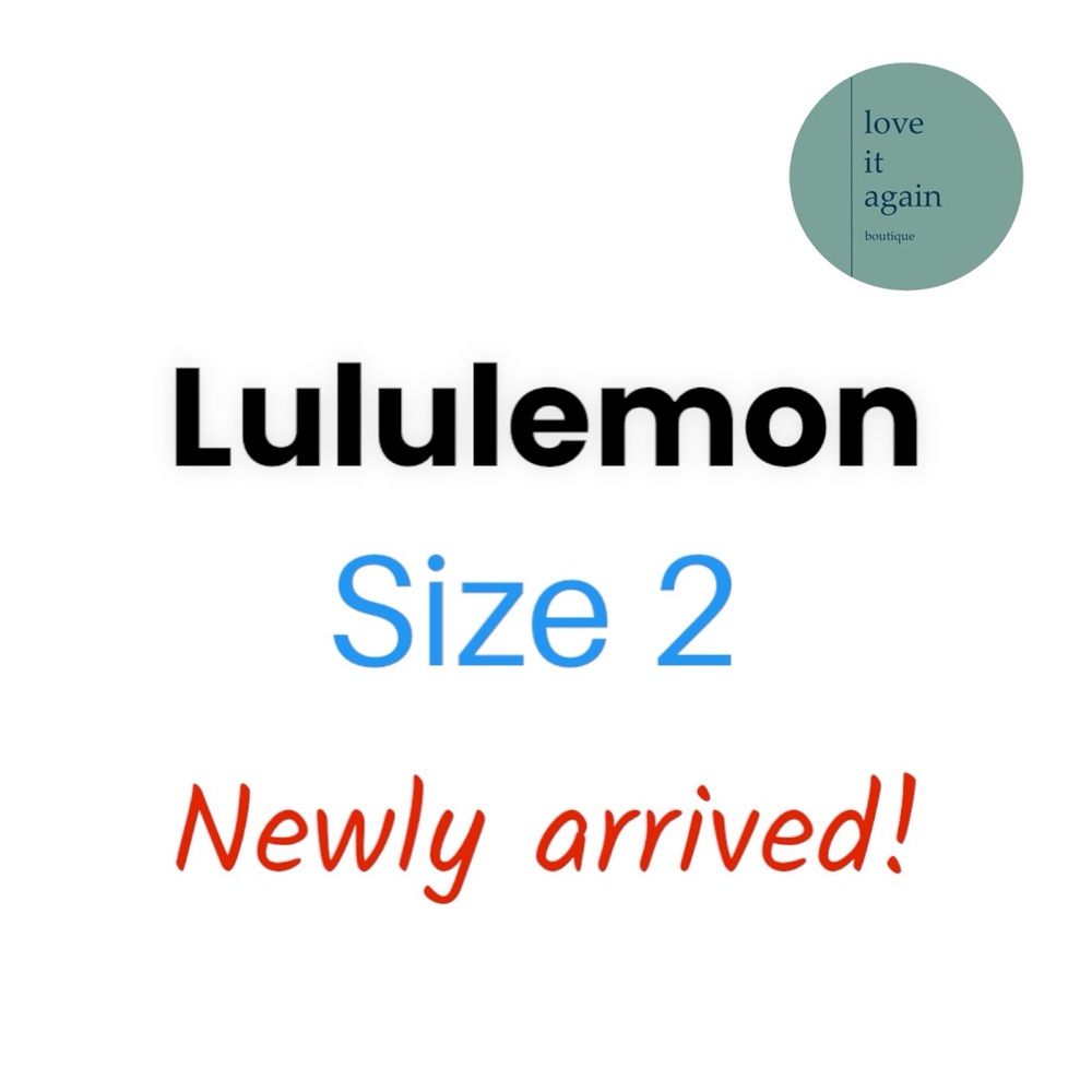 Lulu Align High-Rise Leggings Full Length Size 2